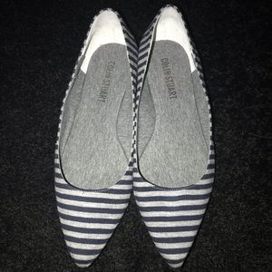 Colin Stuart Striped Flats